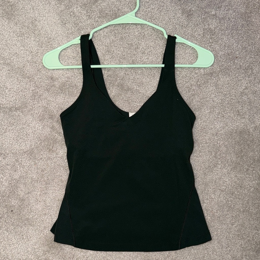 Lululemon Athletica Forest Green Align Tank Top